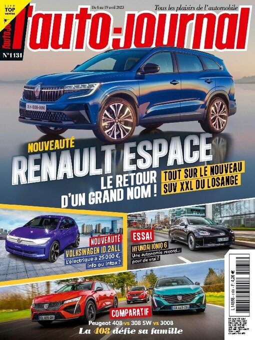 Title details for L'auto Journal by Editions Reworld Springer - Available